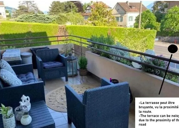 Pully Lakeside Street And Direct Bus To Train Station Appartement *